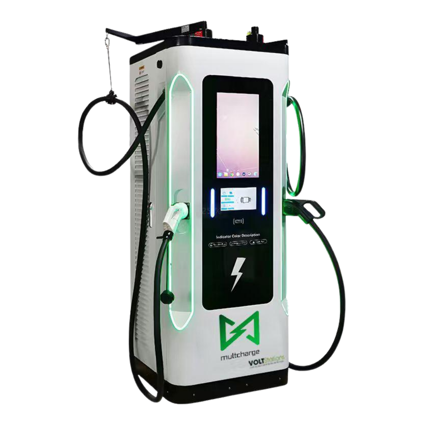 Mockup de tela de aplicativo Volt Stations customizado projeto 15